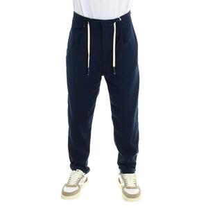 PANTALONE CON LACCIO BLU